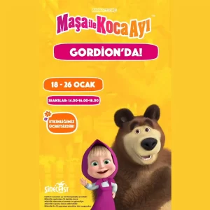 Ankara Ara Tatil Ücretsiz Çocuk Etkinlikleri Rehberi 2025 2 gordion avm 1826 ocak masa ile koca ayi 1 1